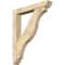 Ekena Millwork Funston Slat Rough Sawn Bracket w/ Offset Brace, Douglas Fir, 6"W x 36"D x 44"H BKT0604X36X44FST06RDF - alternate 1